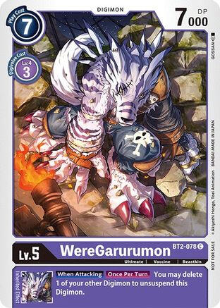 Weregarurumon
